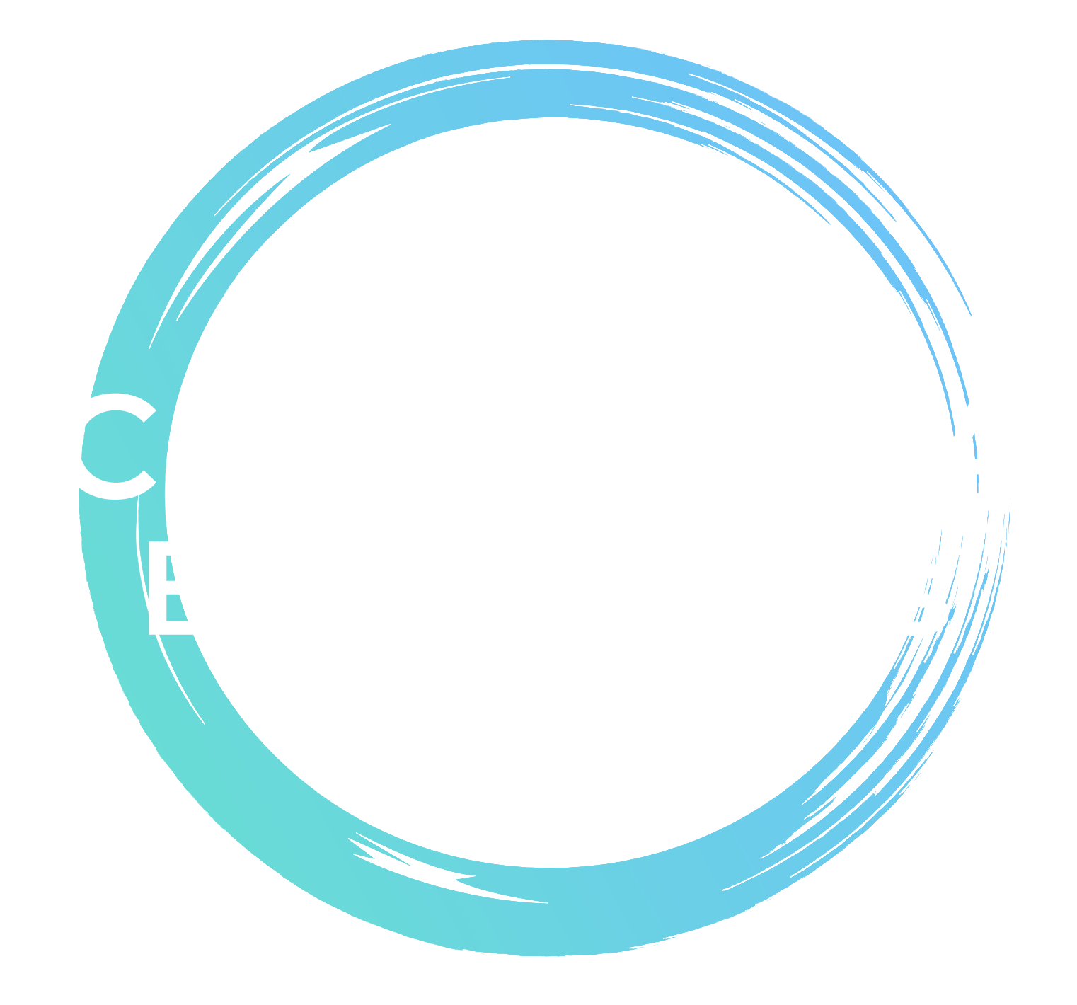 Caledonia Bathrooms Logo White